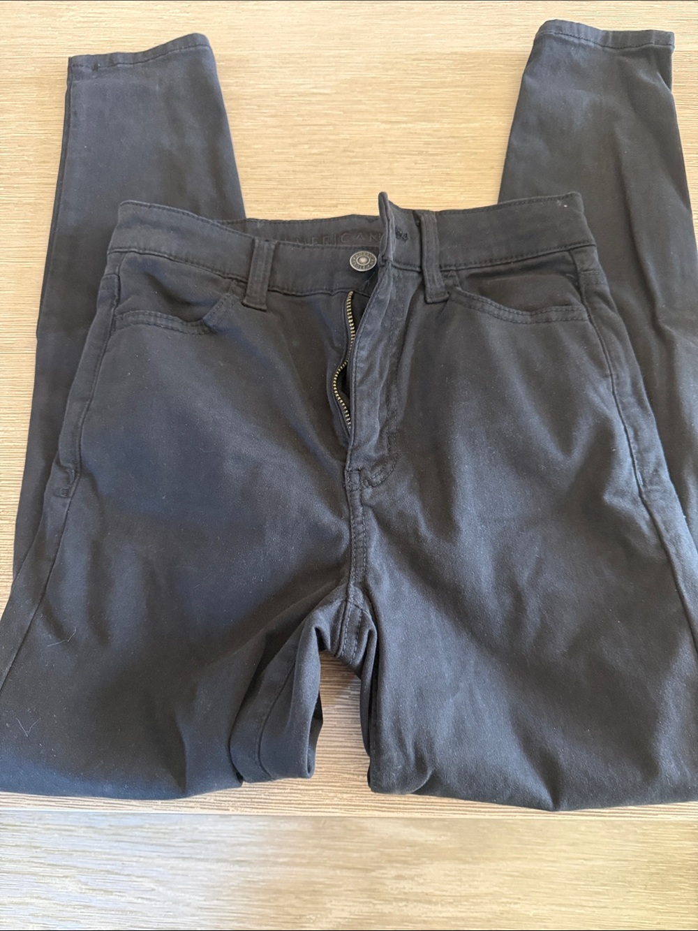 American Eagle Outfitters Black Slim Pants